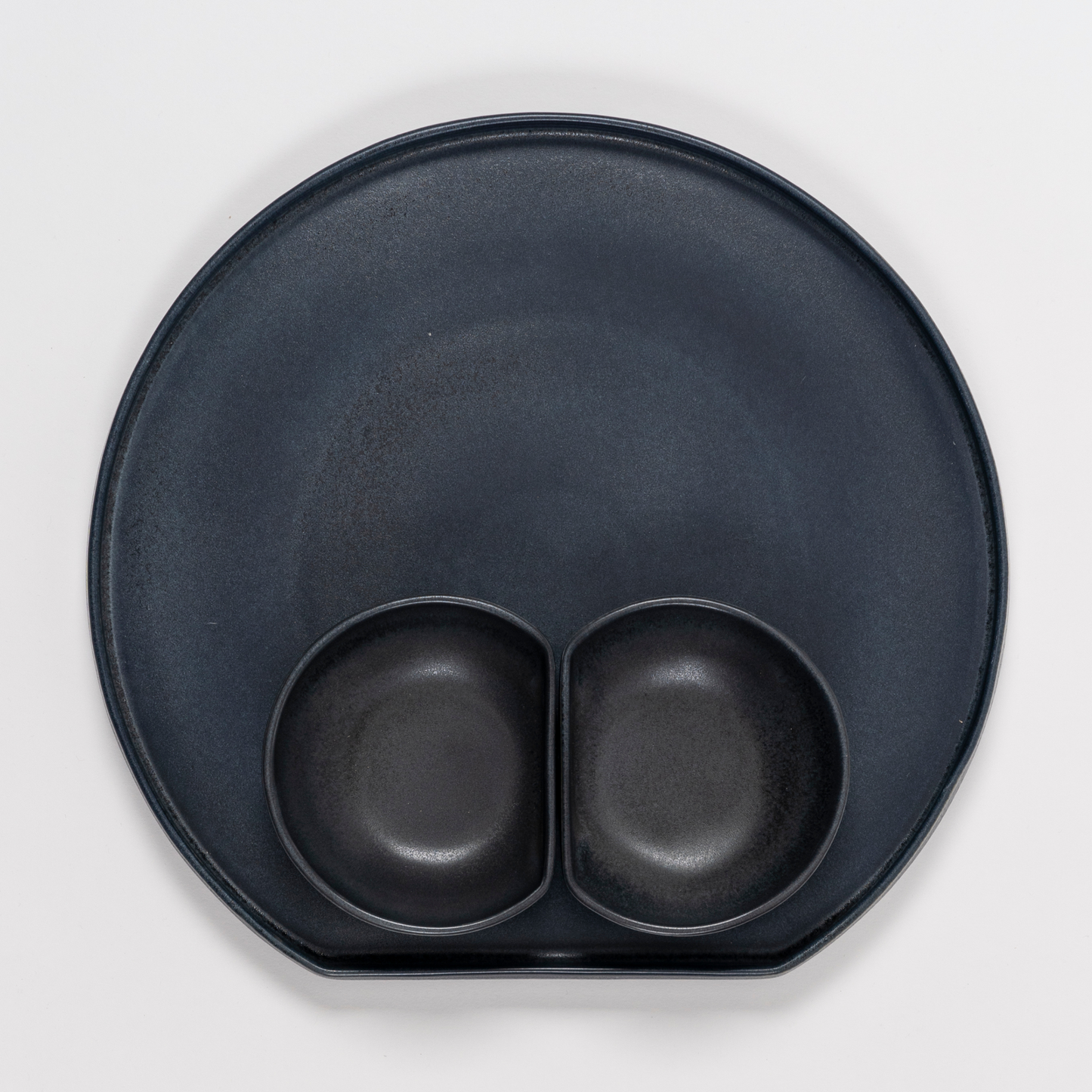 Black Reactive - 30cm Dual Platter