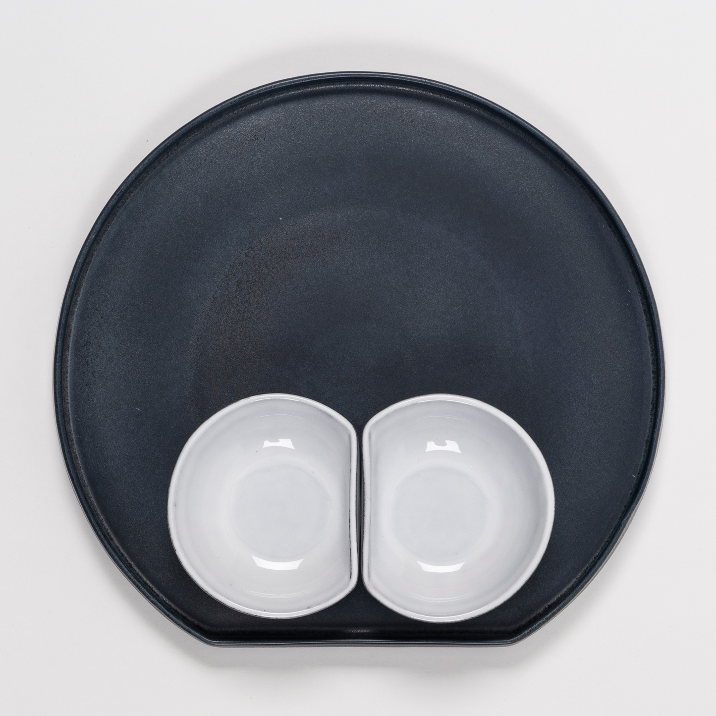 Black Reactive - 30cm Dual Platter