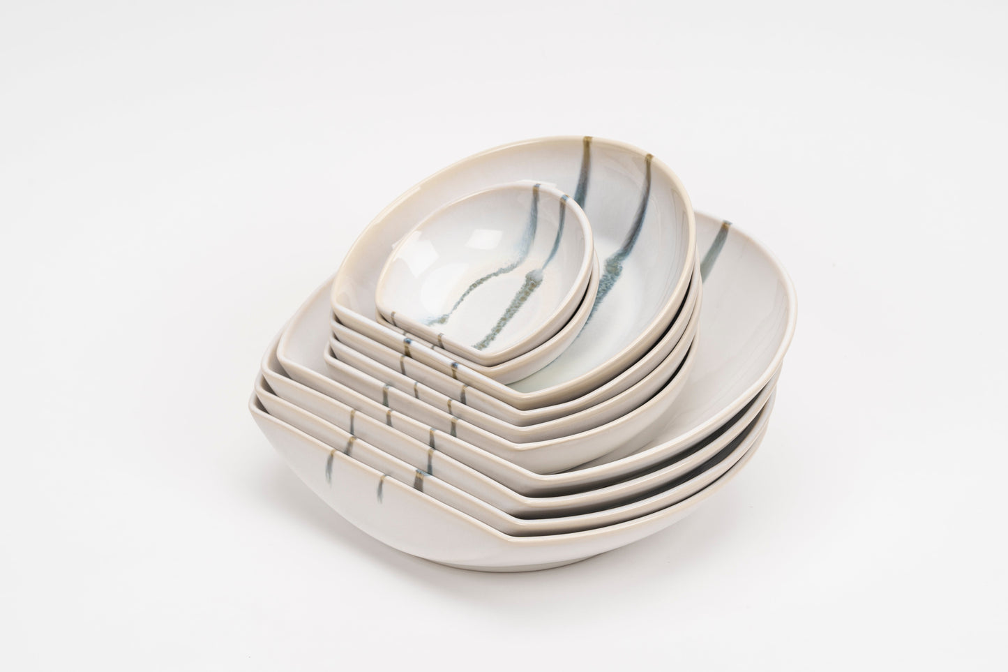 Individual Pollock Bowls