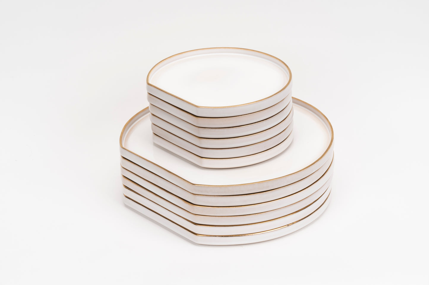 Ivory & Gold Plate Sets