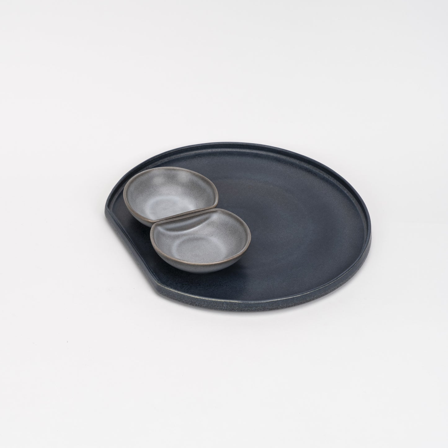 Black Reactive - 30cm Dual Platter