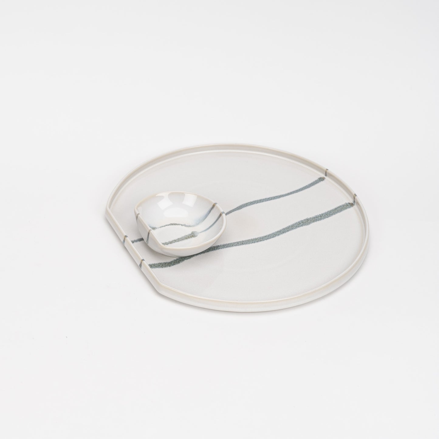 Pollock - 30cm flat platter