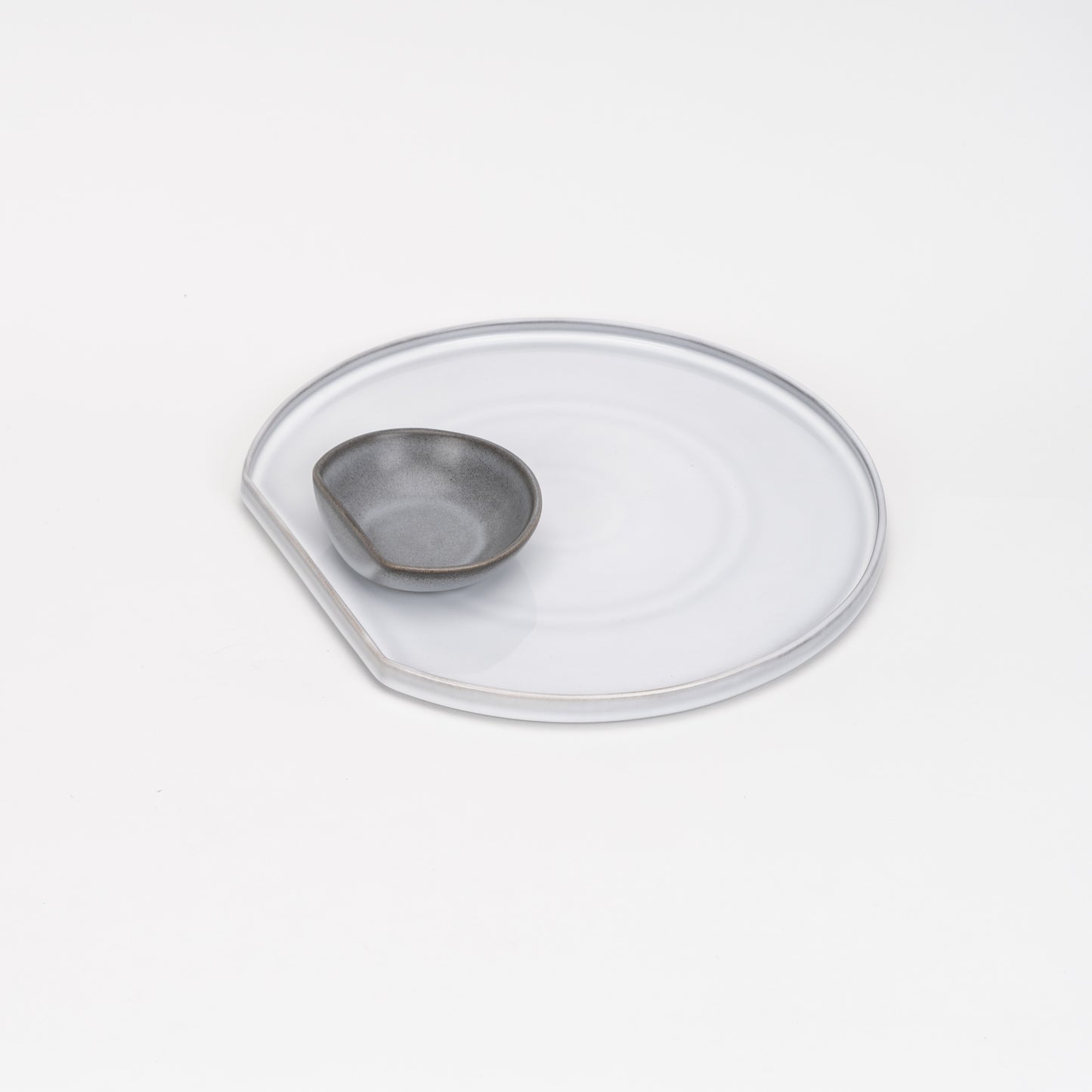 Stone Grey - 30cm flat platter