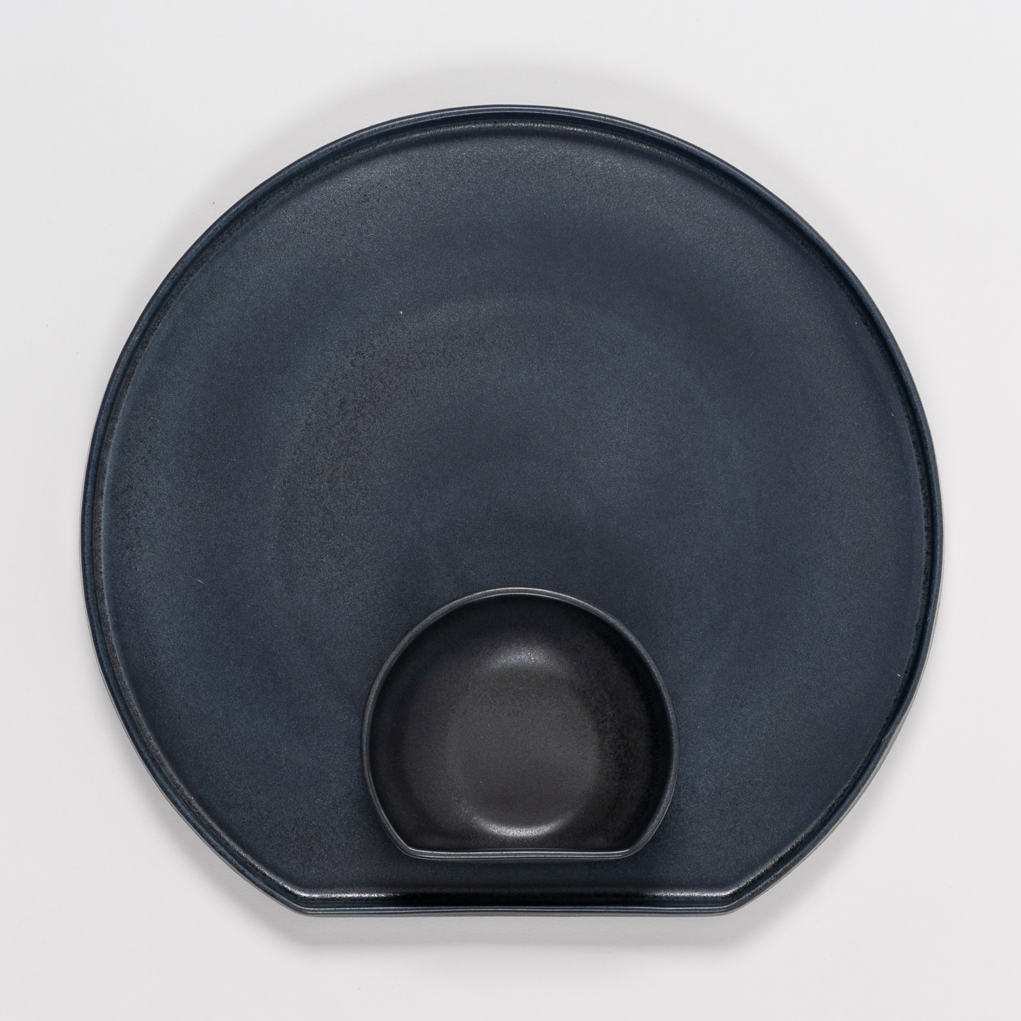 Black Reactive - 30cm flat platter