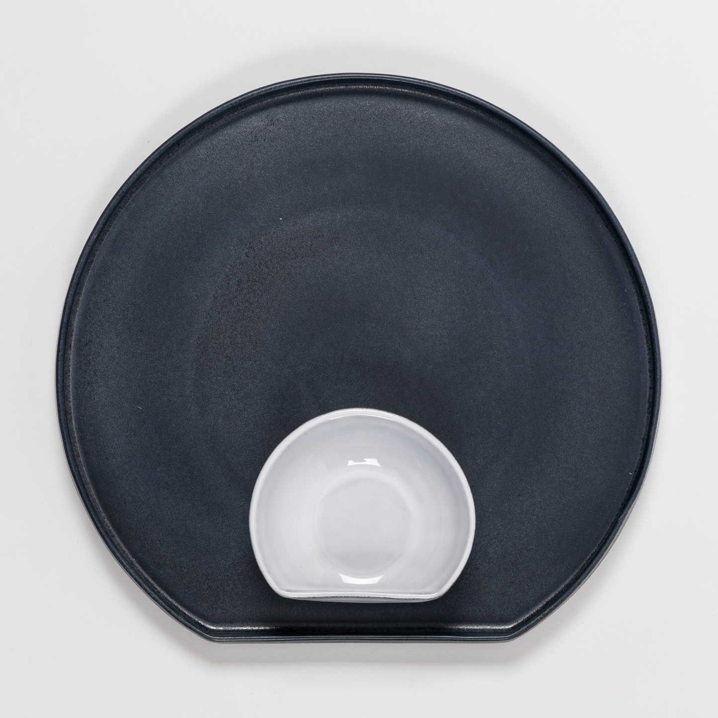 Black Reactive - 30cm flat platter