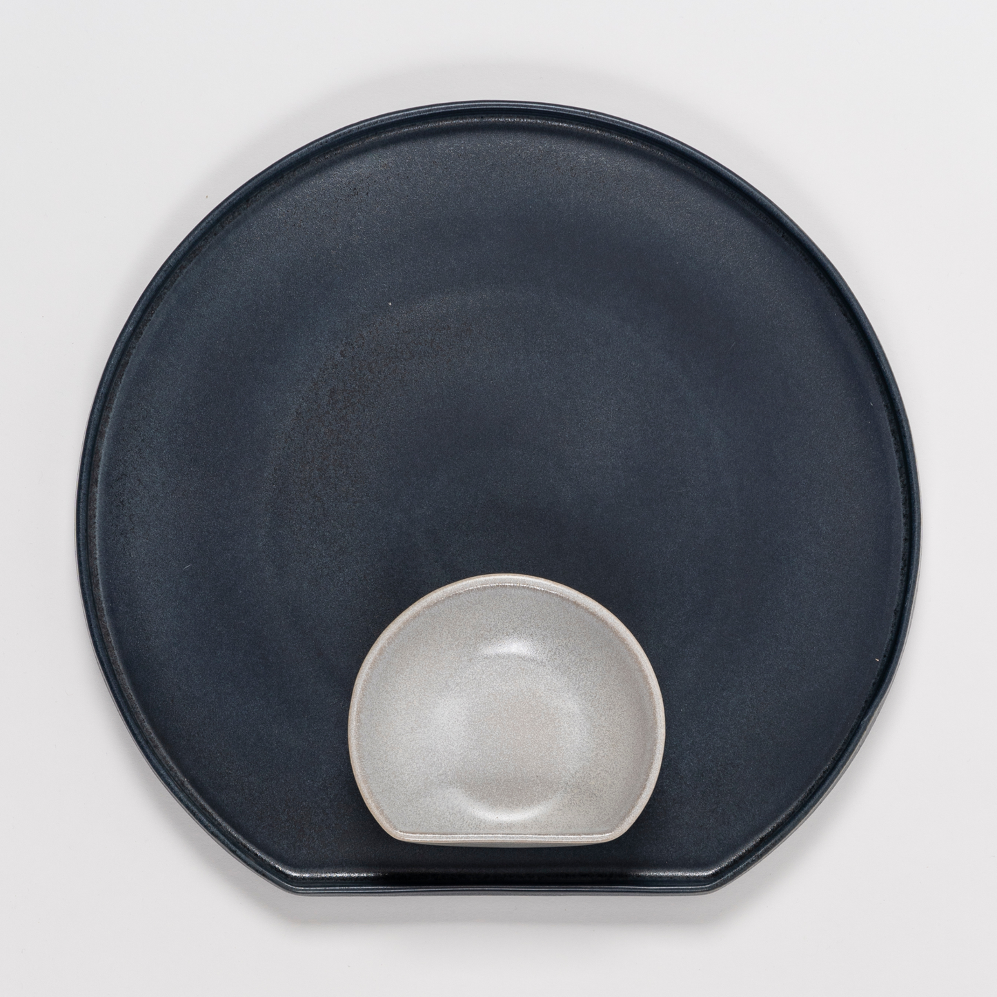 Black Reactive - 30cm flat platter