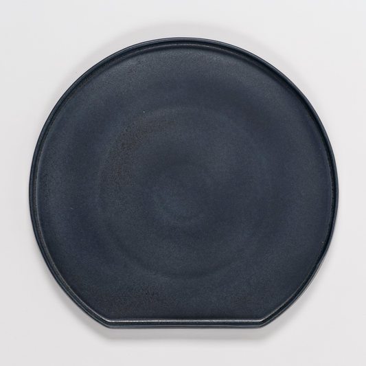 Black Reactive Dinner Plates