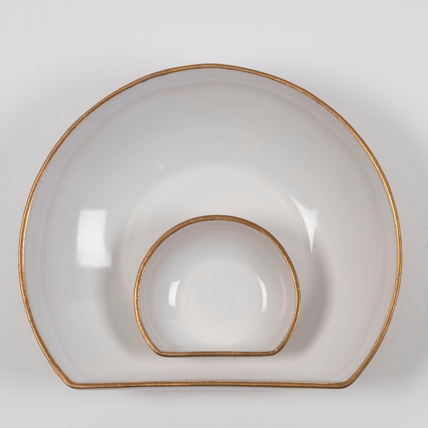 Ivory & Gold - Large Bowl Platter