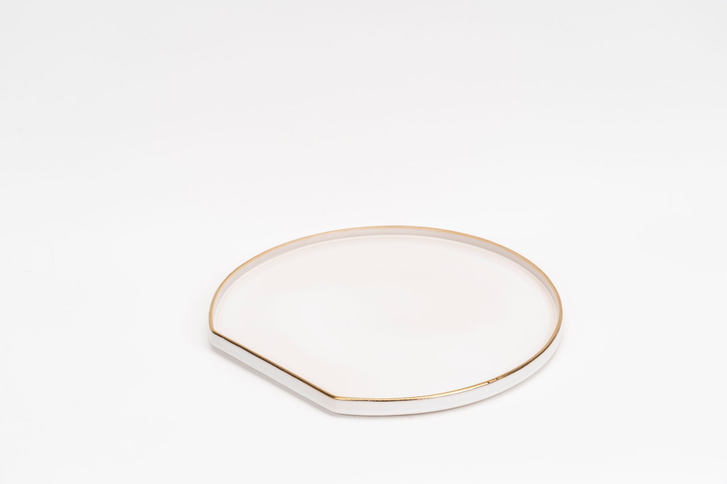 Ivory & Gold Dinner Plates