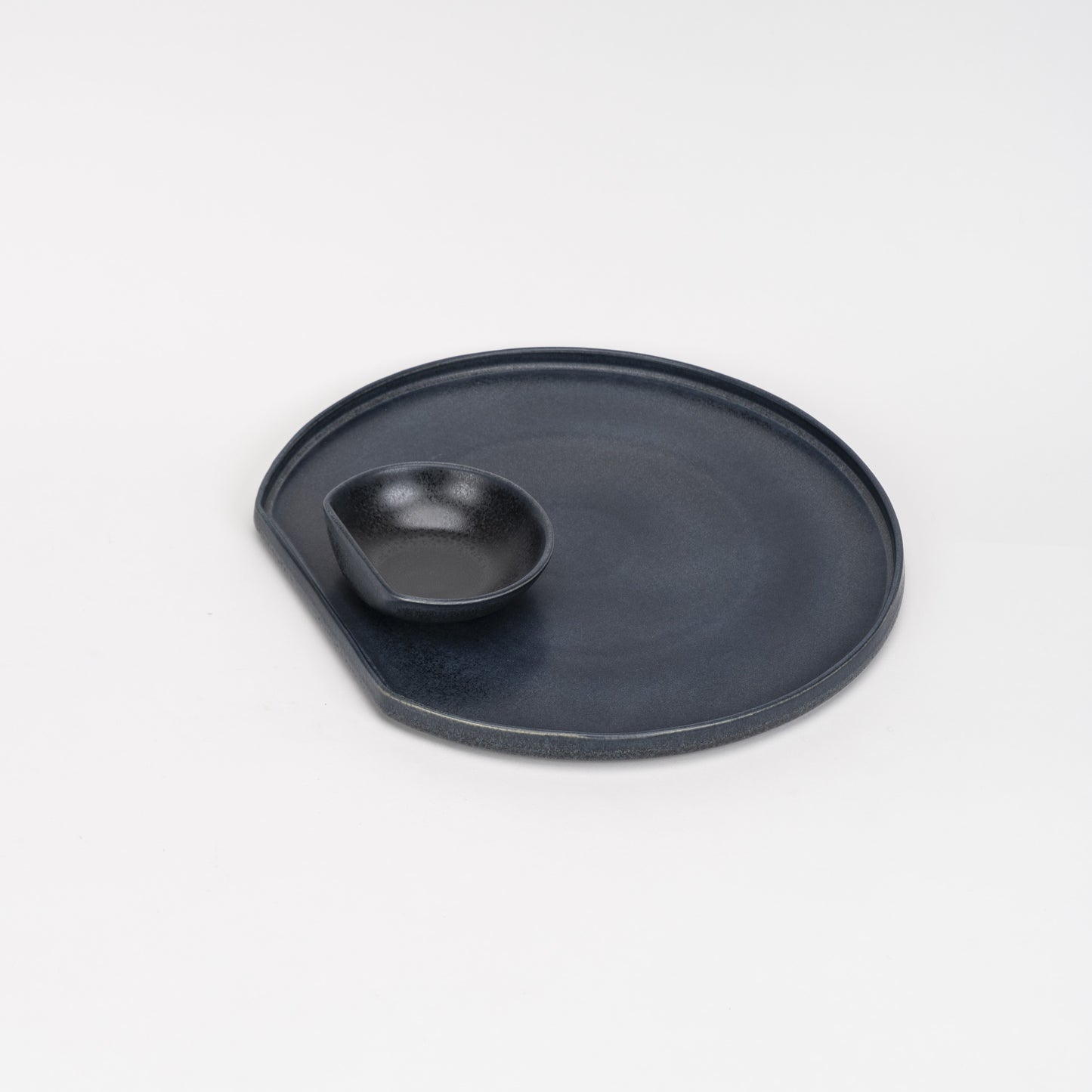 Black Reactive - 30cm flat platter