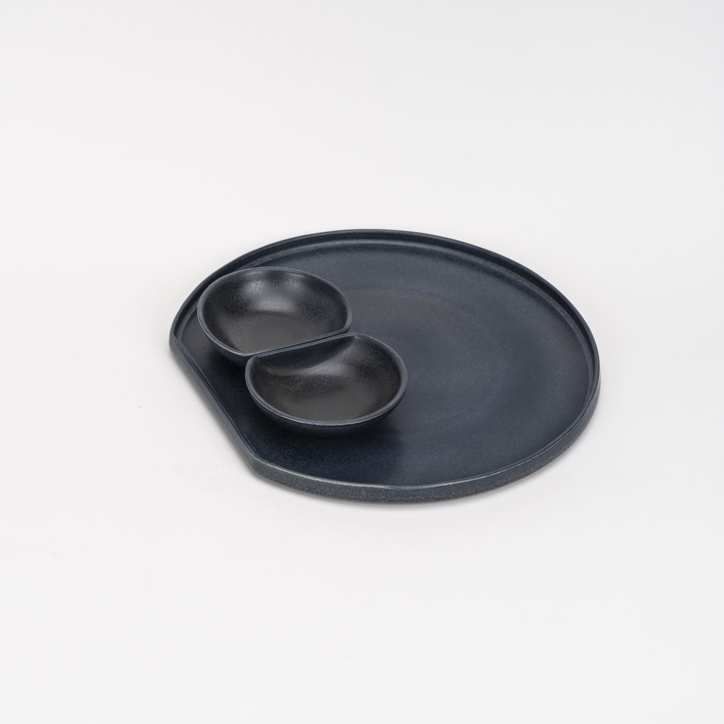 Black Reactive - 30cm Dual Platter