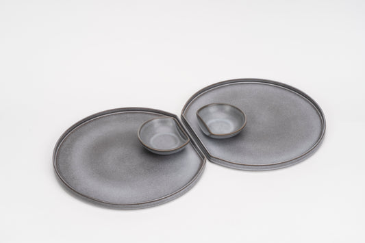 Graphite - 60cm flat platter