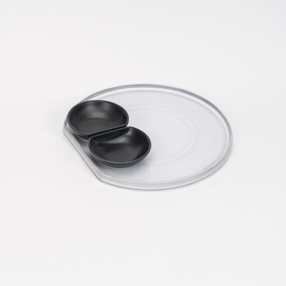 Stone Grey - 30cm Dual Platter