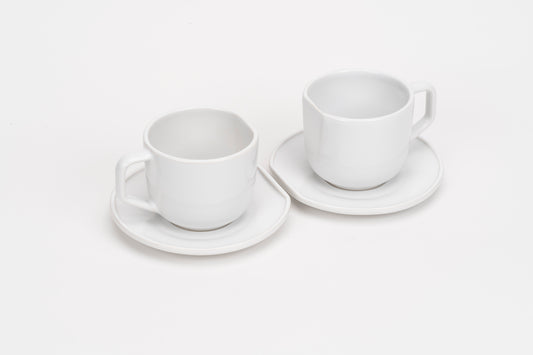 White Cappuccino Cup - 400ml
