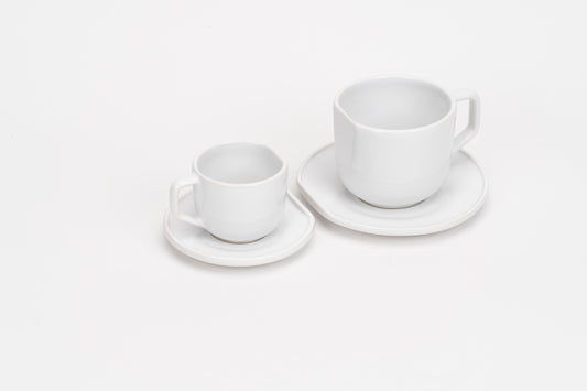 White Cappuccino Cup - 400ml